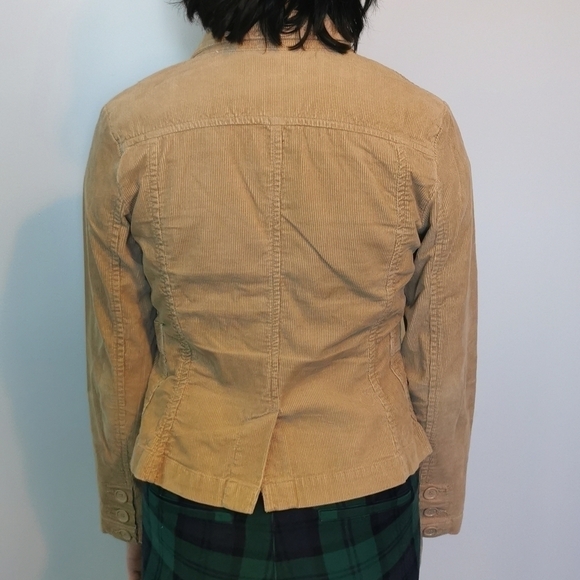 Vintage Jacob Dark Academia Tan Cord Blazer 10 - Picture 3 of 7